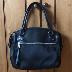 MZ Wallace Black Anastasia satchel handbag